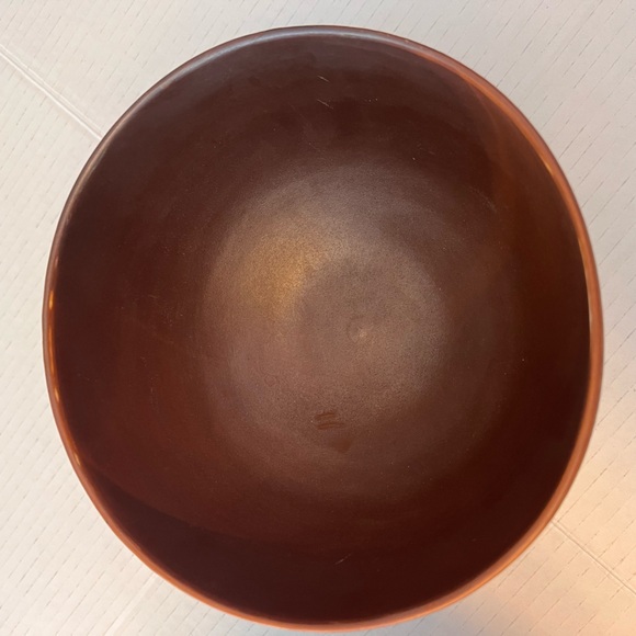 Vance Kitira Bowl Made in Thailand Nature Inspired Ceramic Pottery 7” x 5” - Picture 5 of 5